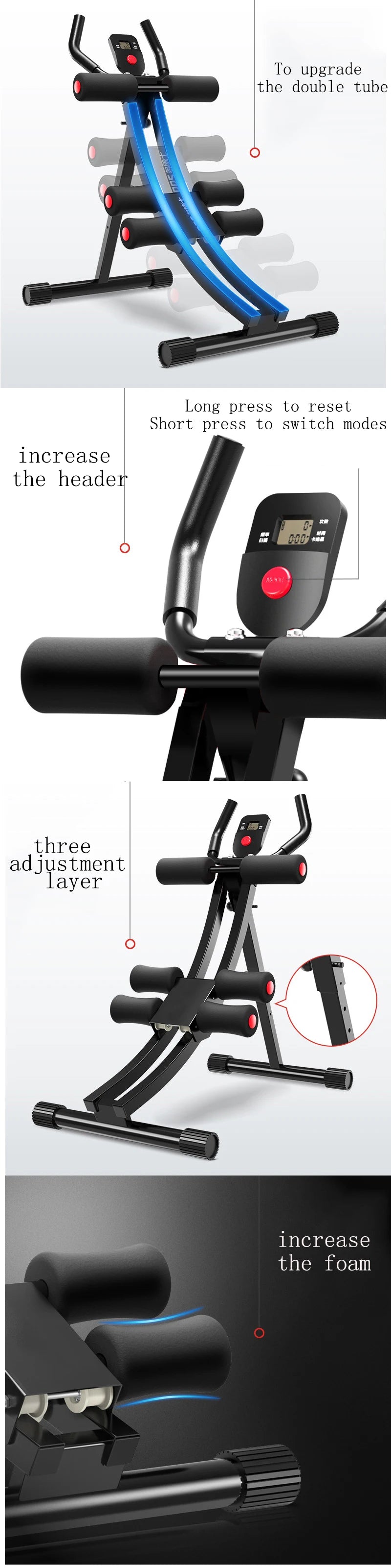 WolFAce Waist Machine for Abdominal Curling