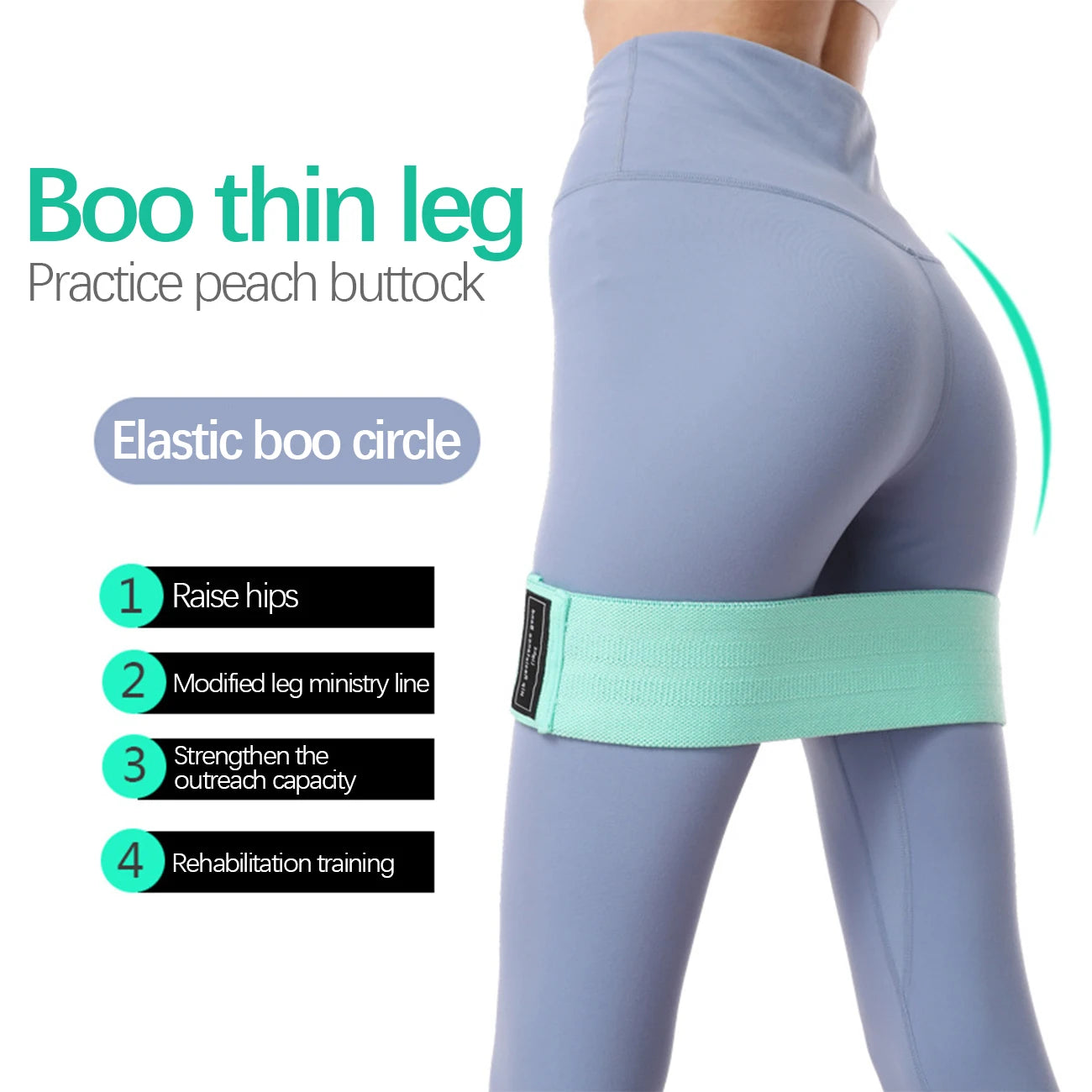 Yoga Hip Circle Fitness Resistance Bands