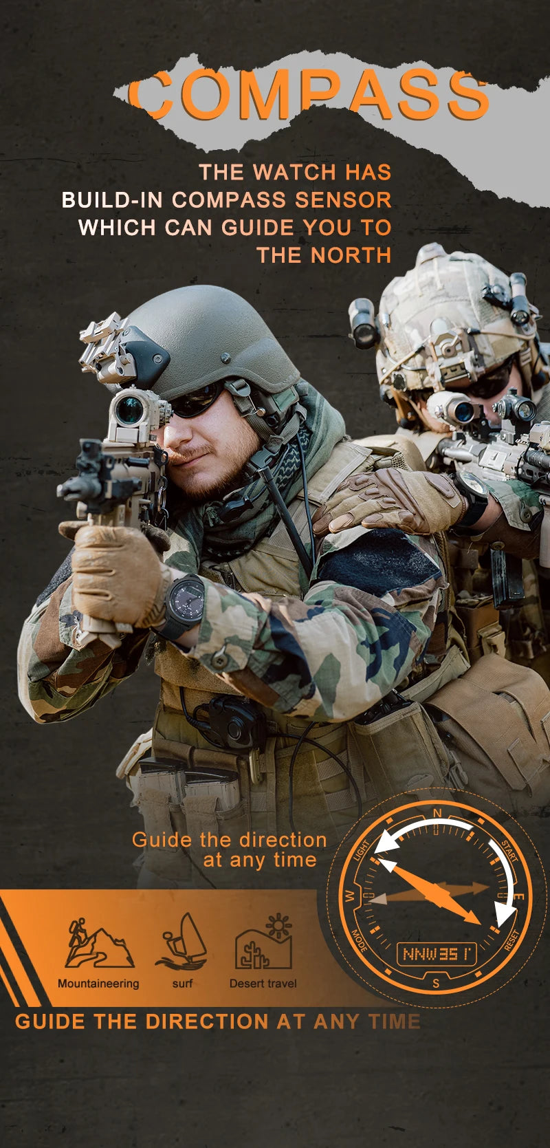 NORTH EDGE Men Solar Power