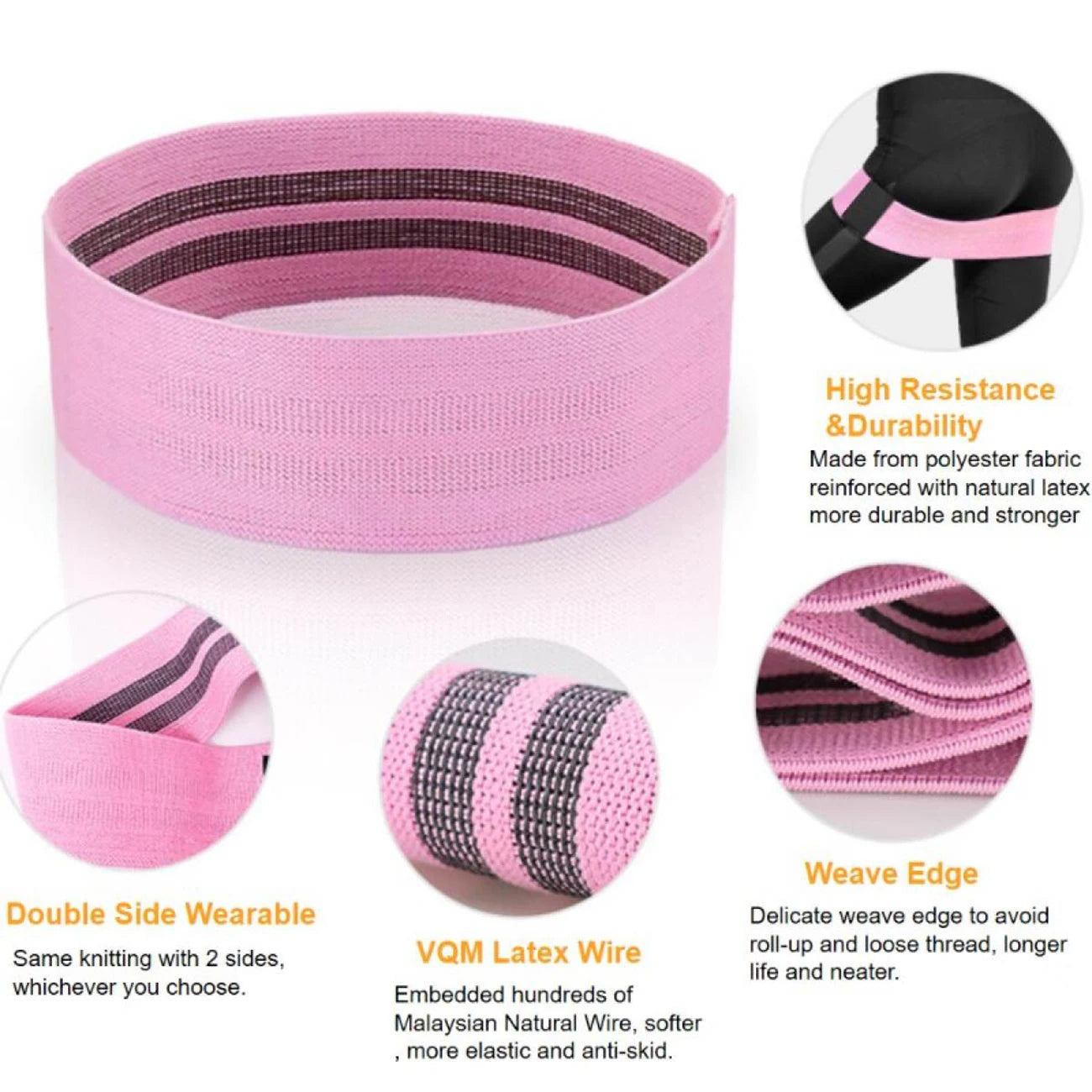 Yoga Hip Circle Fitness Resistance Bands