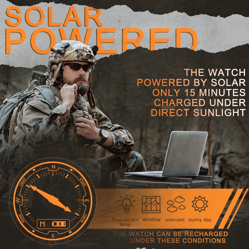 NORTH EDGE Men Solar Power