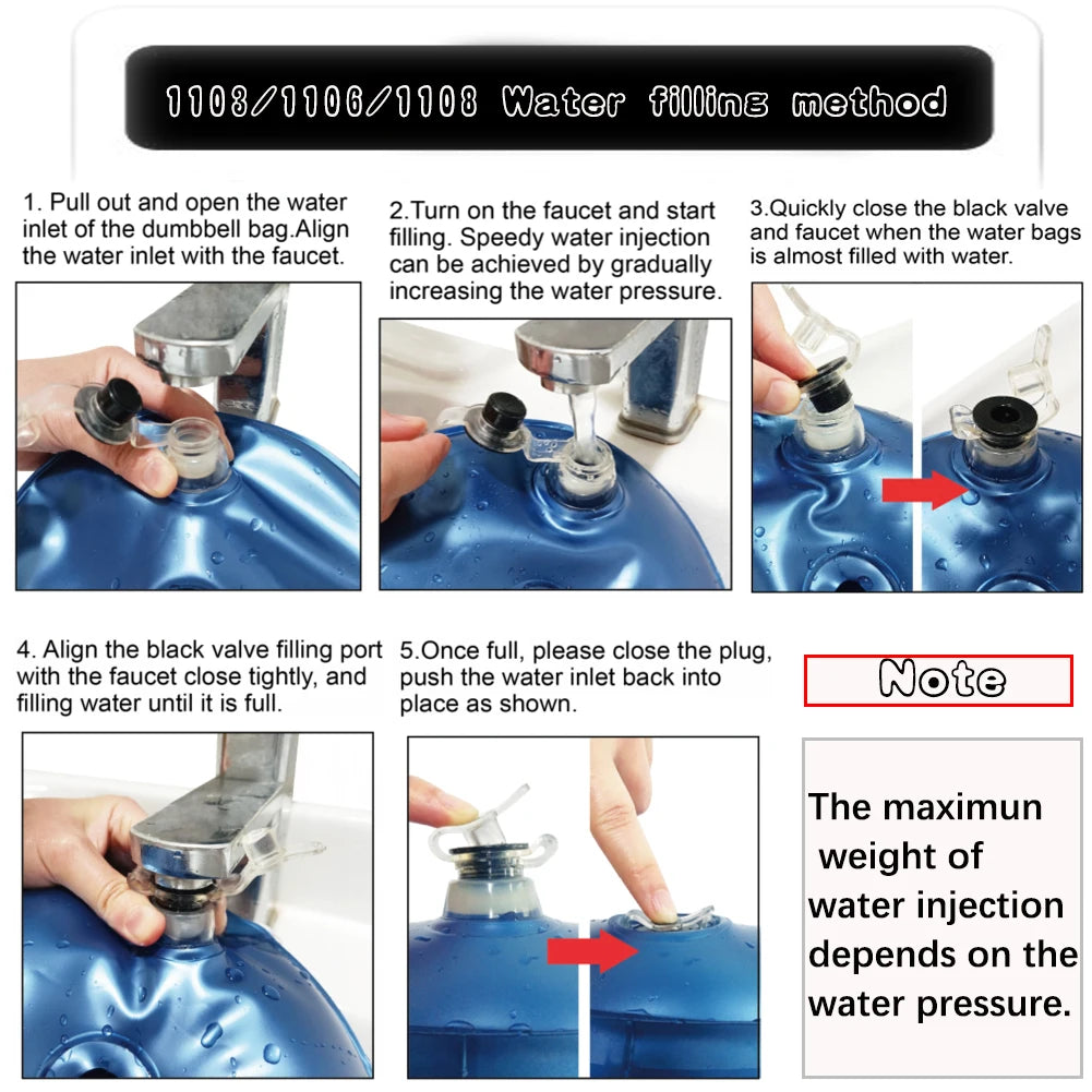 Deiris 1-35 KG Water Filled Travel