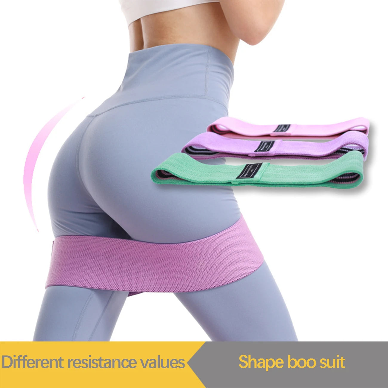 Yoga Hip Circle Fitness Resistance Bands