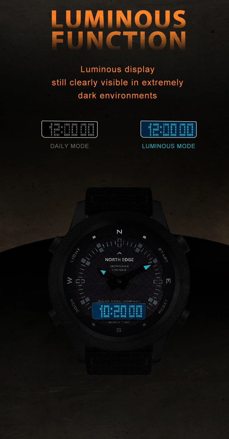 NORTH EDGE Men Solar Power