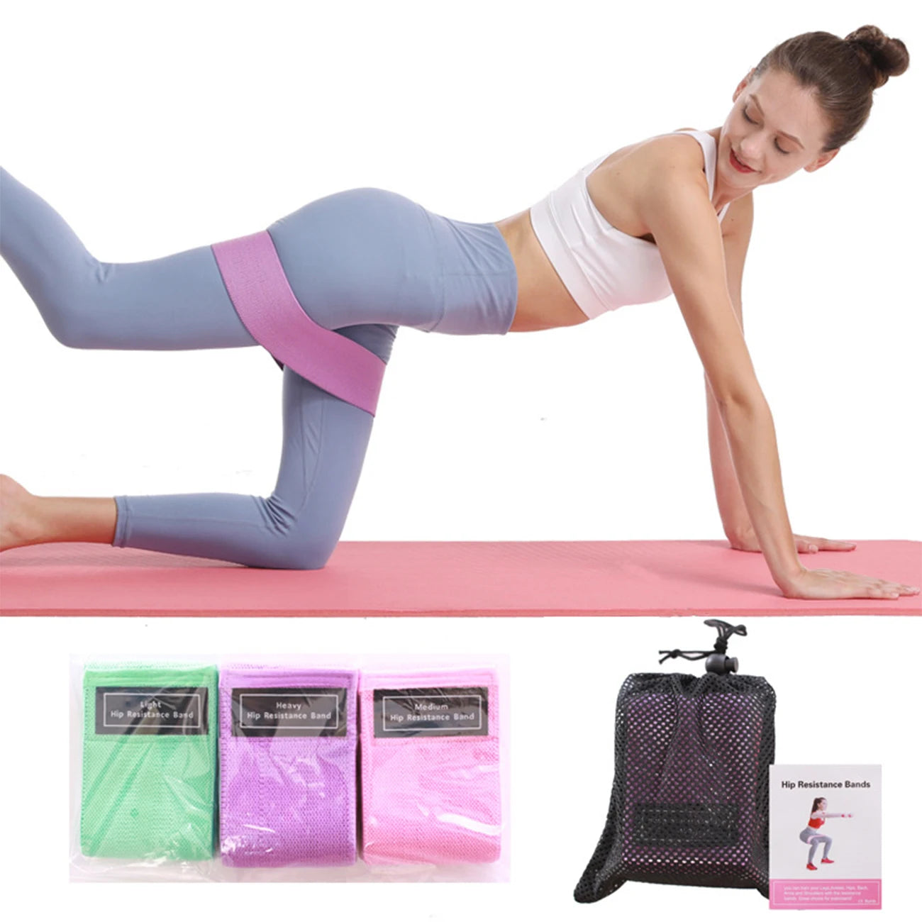 Yoga Hip Circle Fitness Resistance Bands