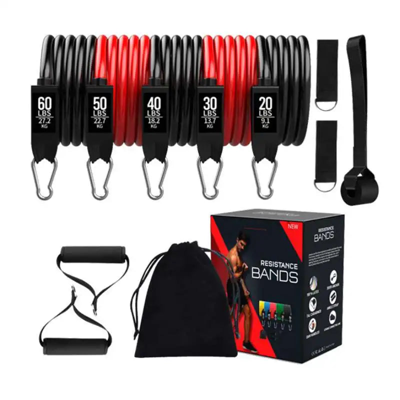 Portable Pilates Bar Kit with Resistance Bands