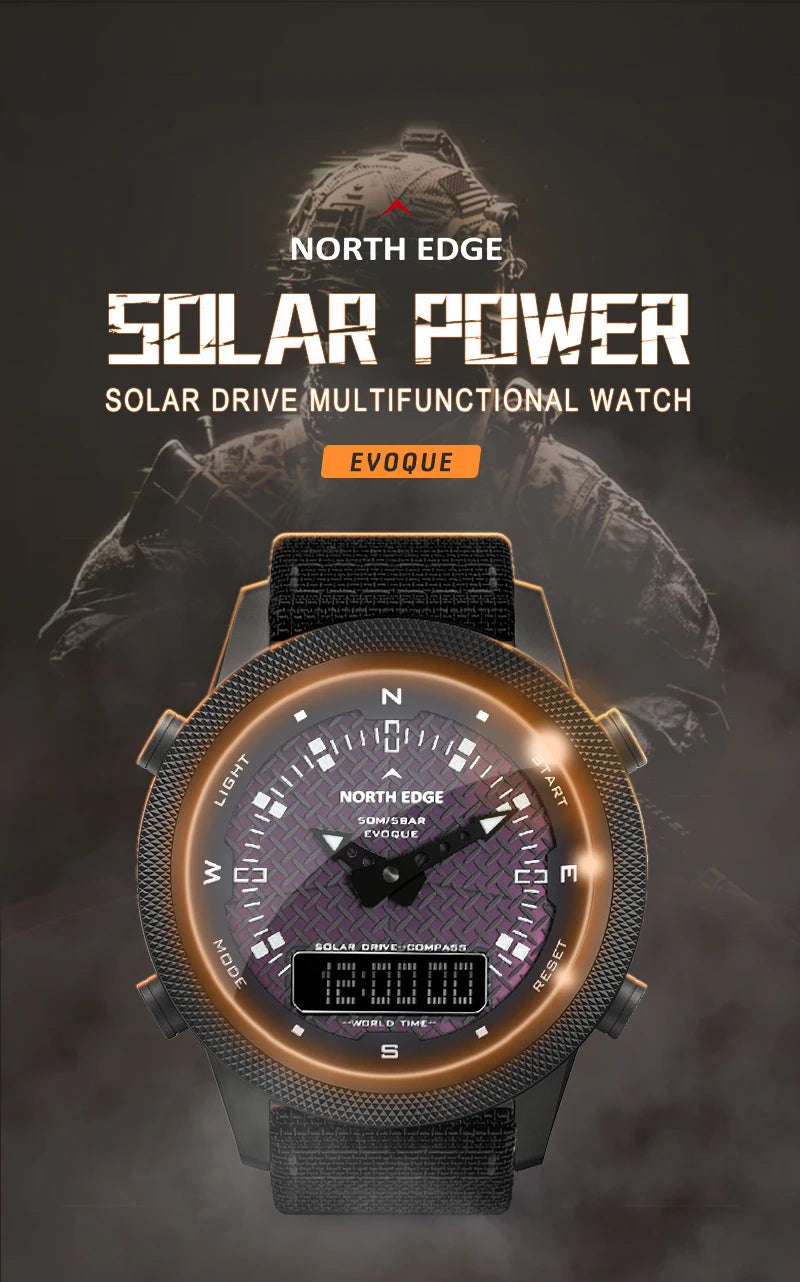 NORTH EDGE Men Solar Power