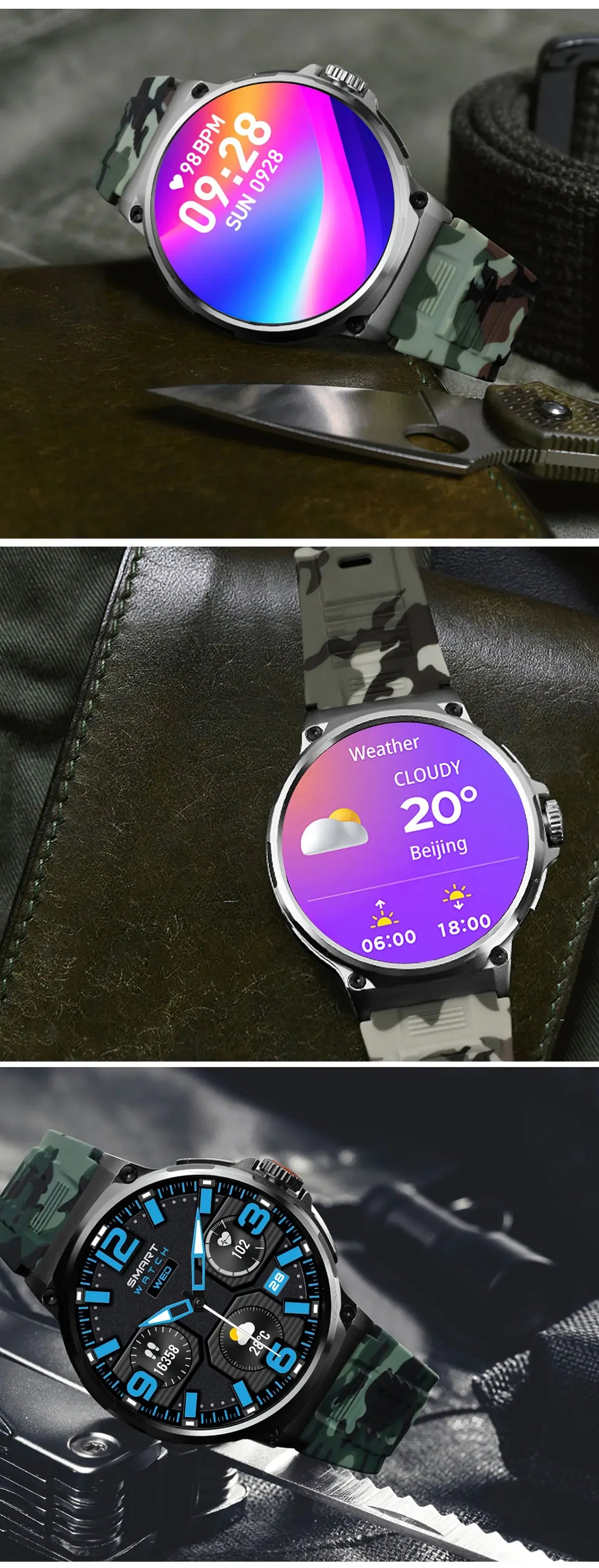 Huawei Xiaomi GPS SmartWatch