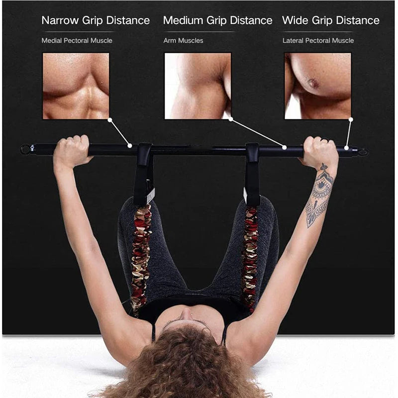 Adjustable Resistance Bands Bench Press