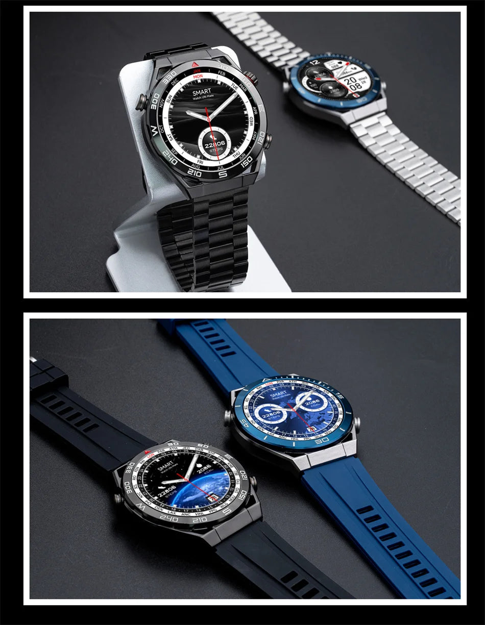 2024 New GPS Sports Smart Watch Men AMOLED