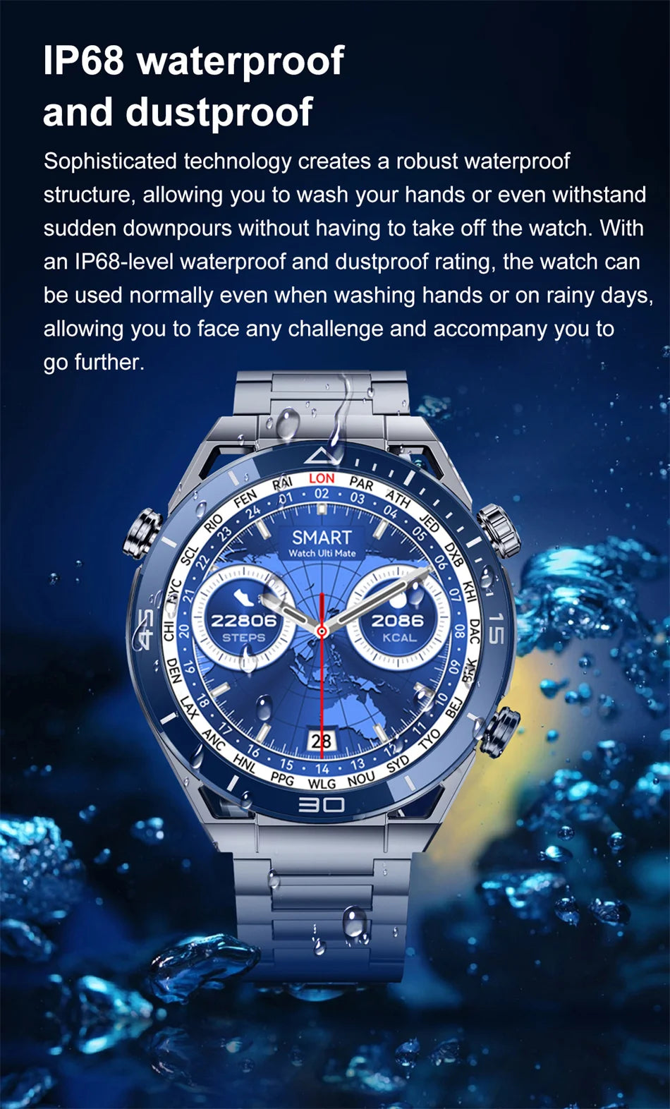 2024 New GPS Sports Smart Watch Men AMOLED