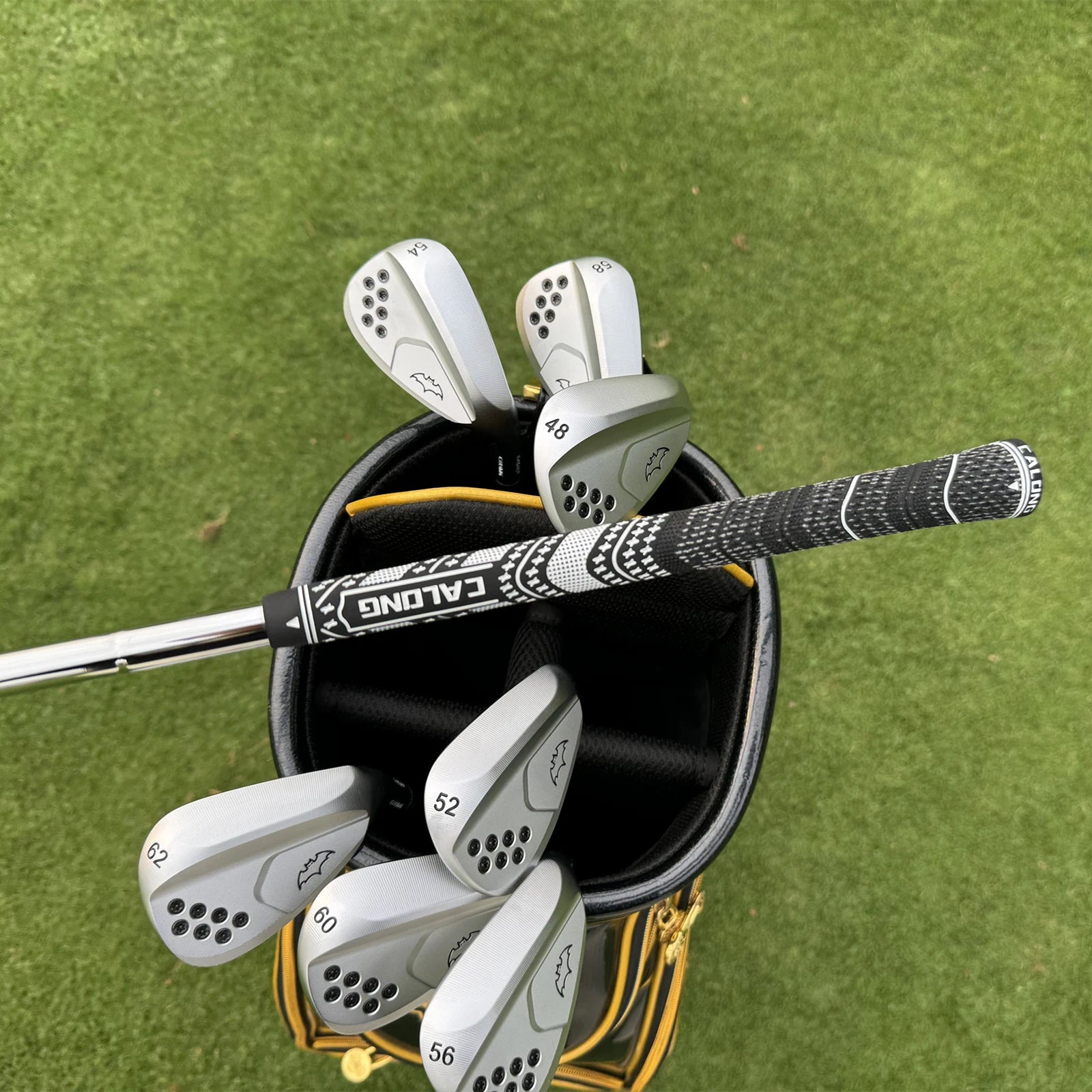 Super Bat Golf Wedges Forged 48 50 52 54 56 58 60 62 Degree With S200 Steel Shaft Full CNC Milled Face Sand Wedge RH Golf Clubs