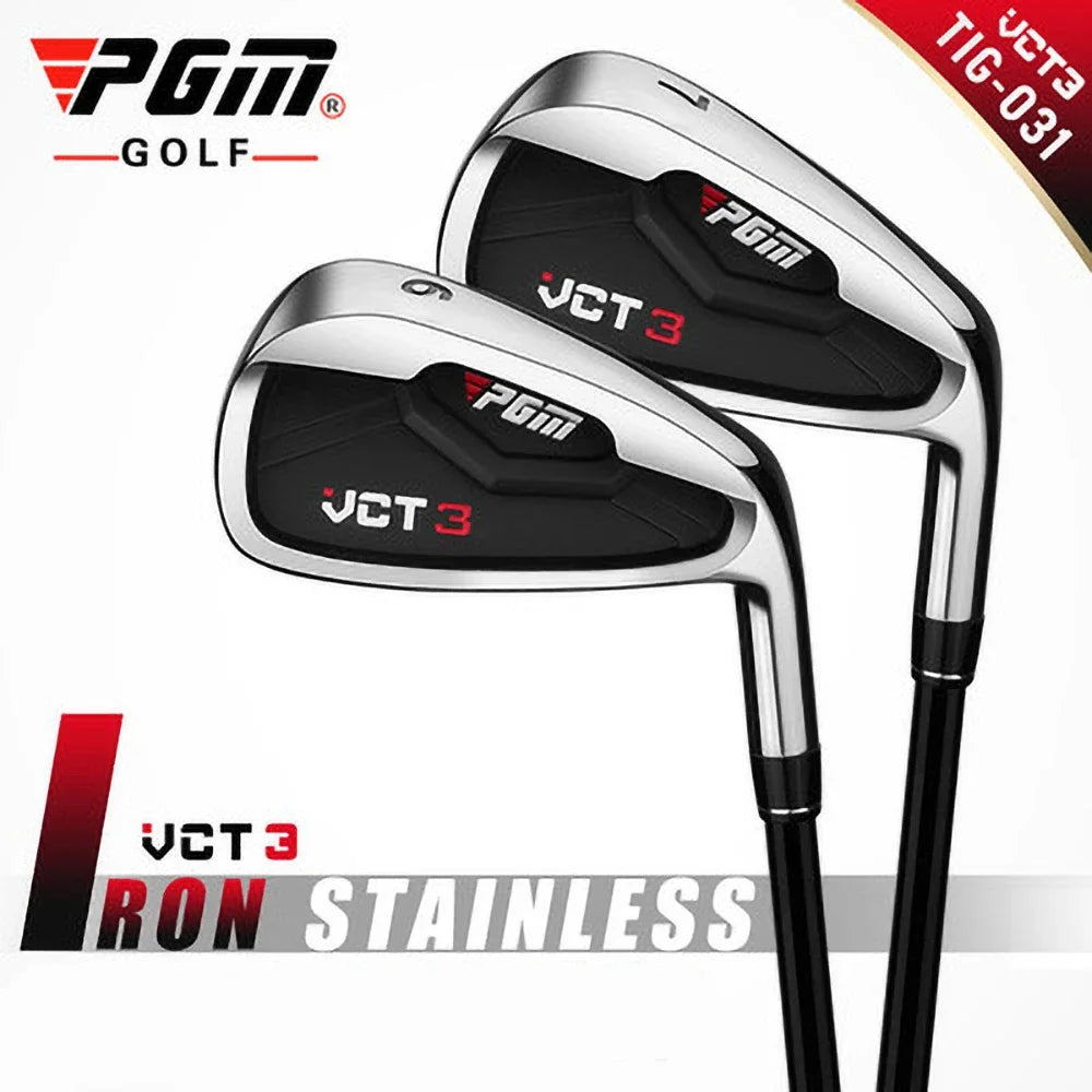 PGM VCT3 Men's Golf Clubs Stainless Steel 5/6/7/8/9/P/S Right Handed Professional Pole TIG031 Wholesale