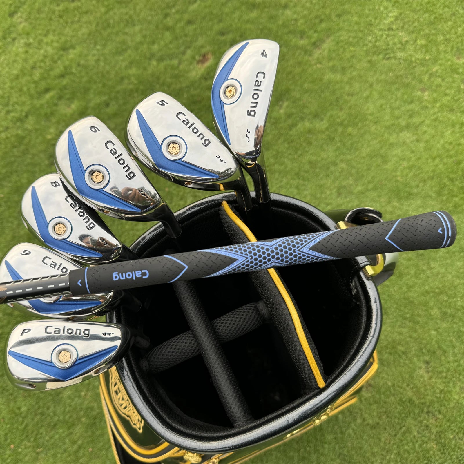 Super Calong Golf Hybrid Irons Woods 4 5 6 7 8 9 P With R/S/A Flex Graphite Shaft RH Golf Clubs