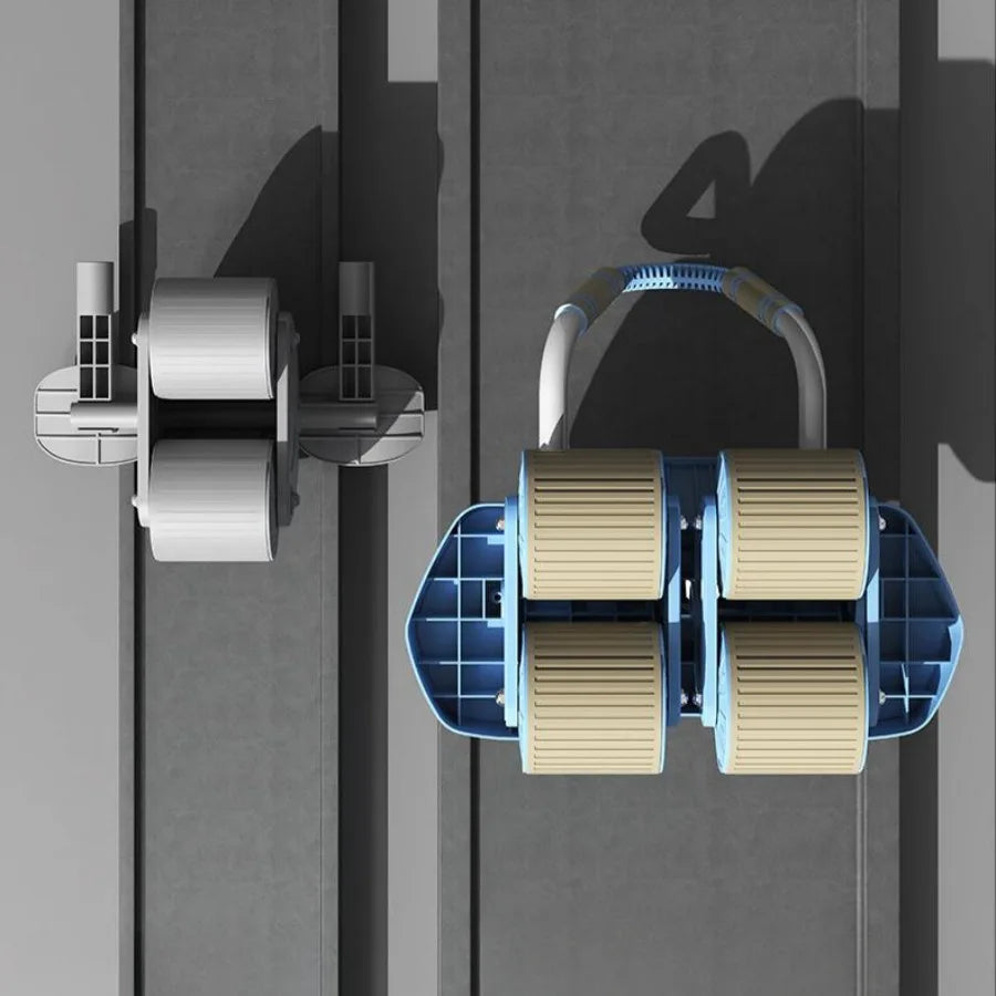 Four-Wheel Abdominal Roller New Design