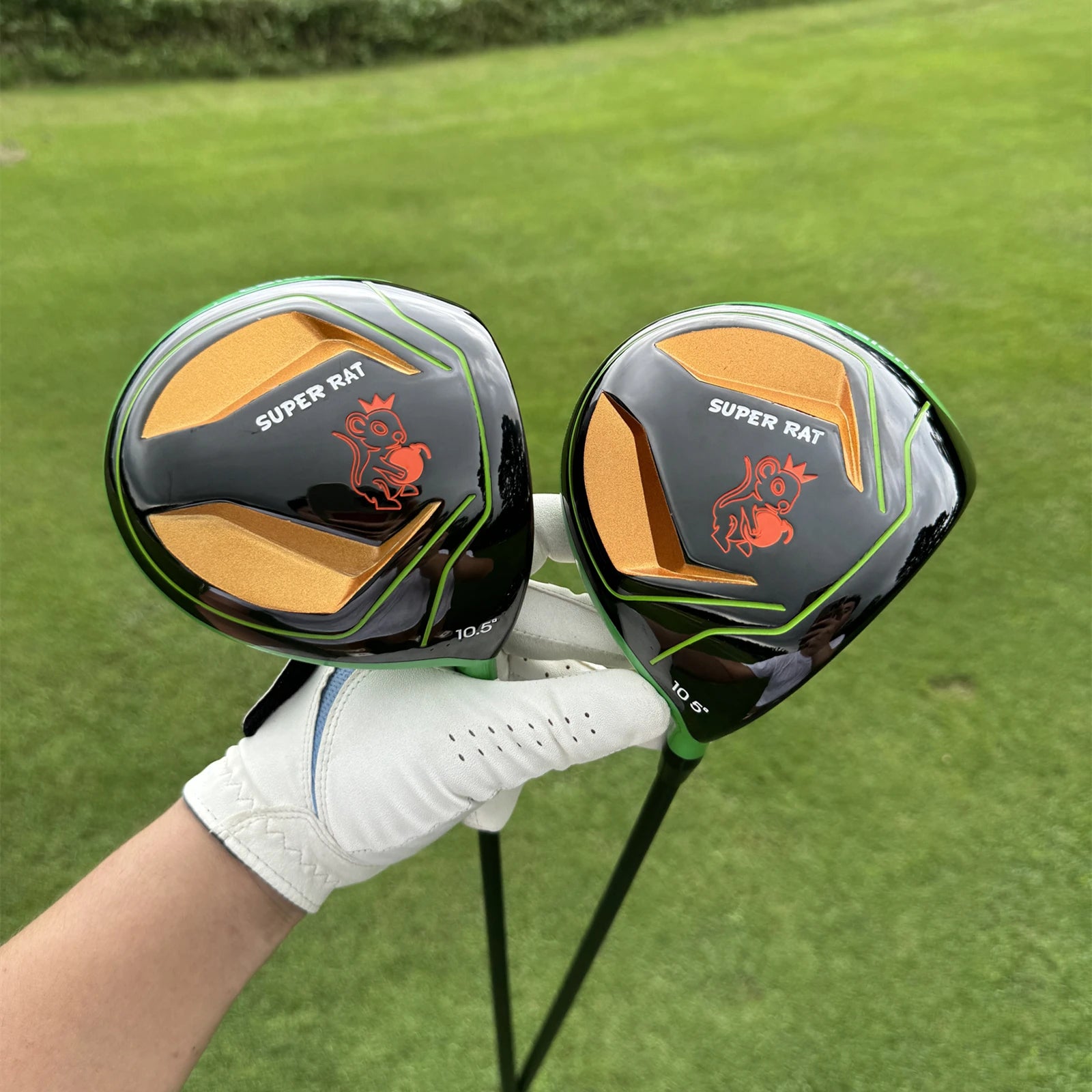 Calong Super Rat Golf Driver 10.5 Degree With 65g Graphite SR Flex Shaft Headcover RH Golf Clubs