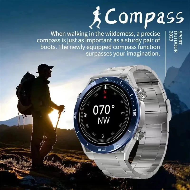 2024 New GPS Sports Smart Watch Men AMOLED