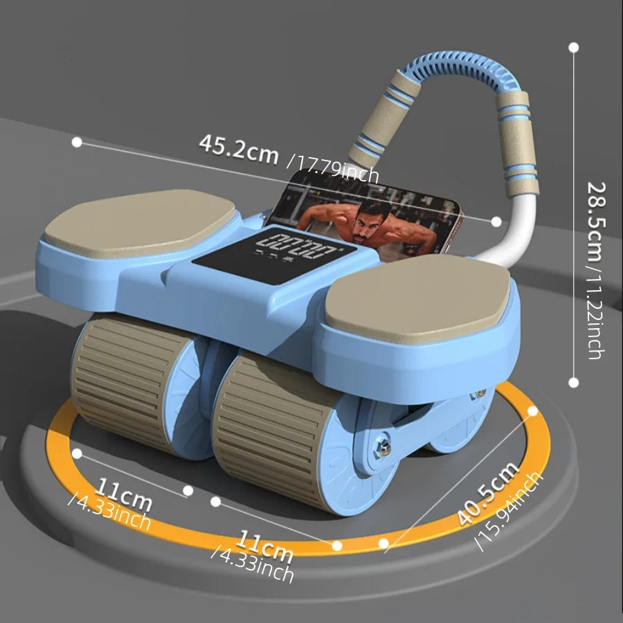 Four-Wheel Abdominal Roller New Design