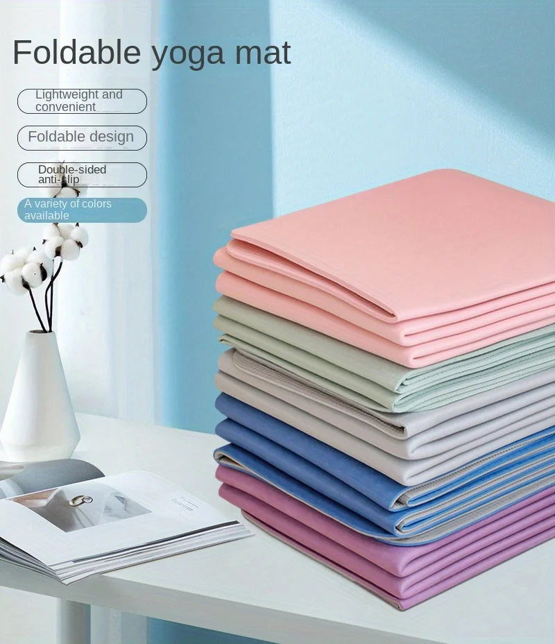 Foldable Yoga Mats Lightweight Folding Exercise