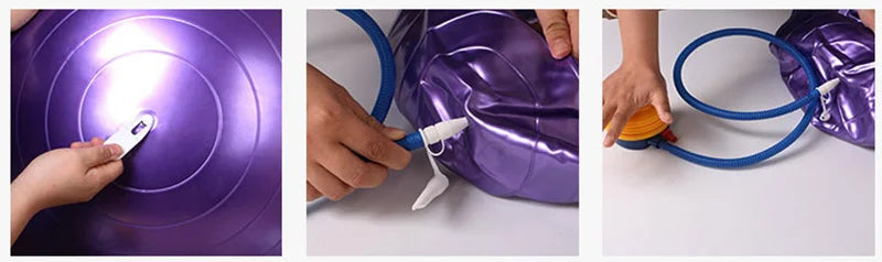 45cm PVC Fitness Yoga Balls Thickened Explosion-proof