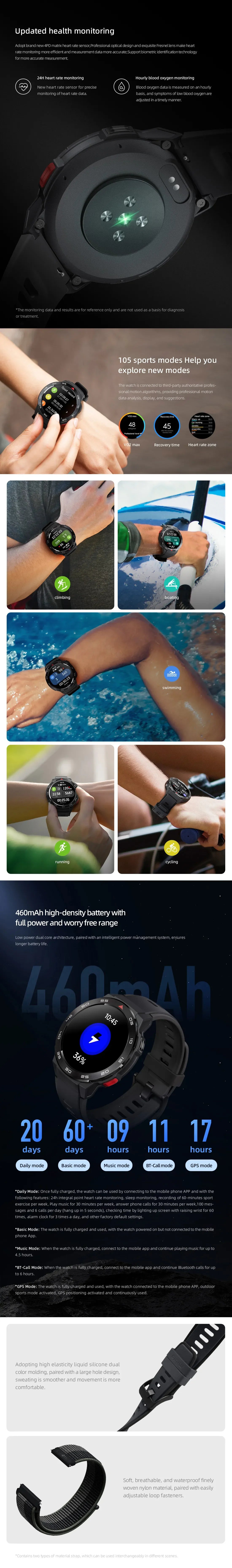 Mibro GS Pro Smartwatch GPS Positioning 1.43Inch
