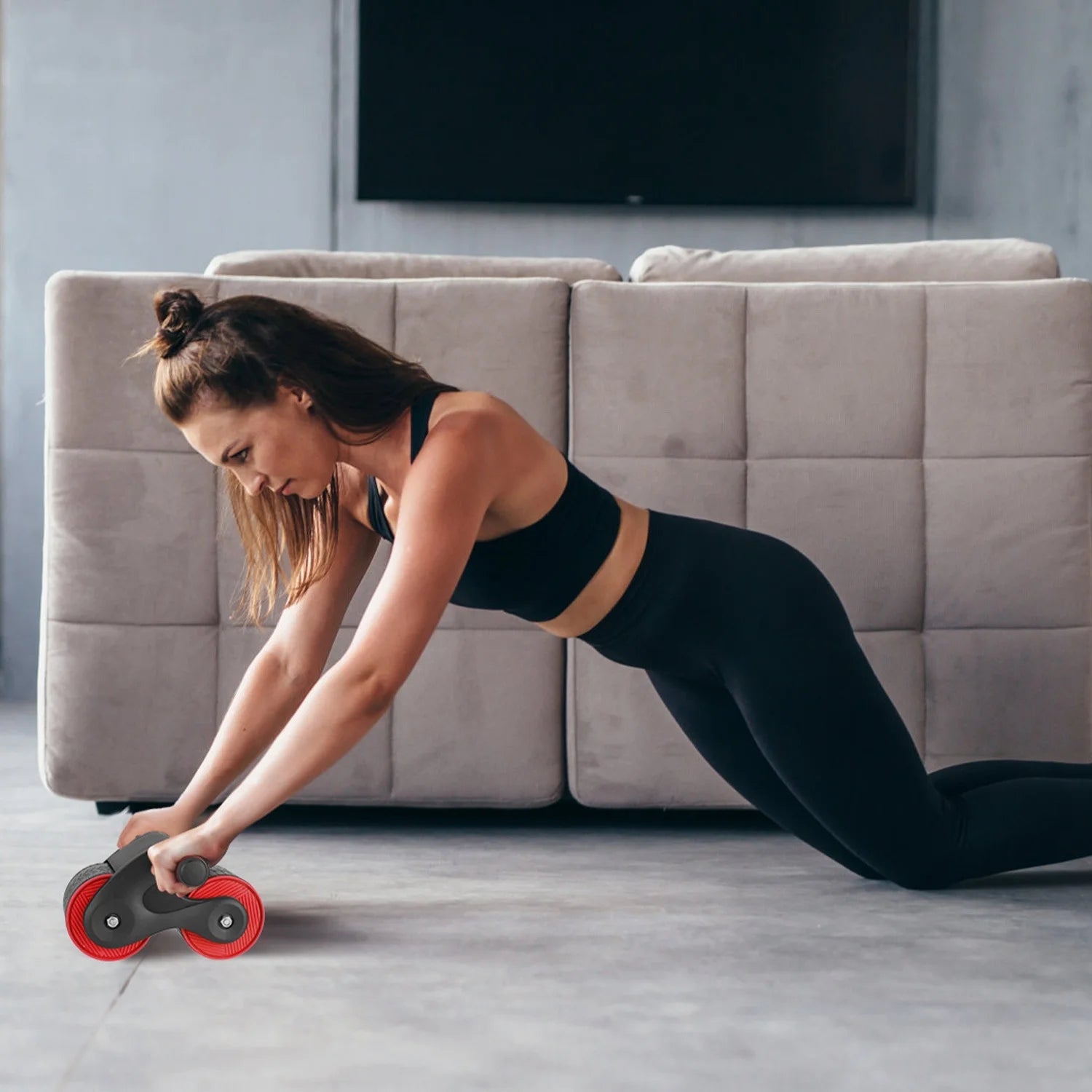 Automatic Rebound Abdominal Wheel