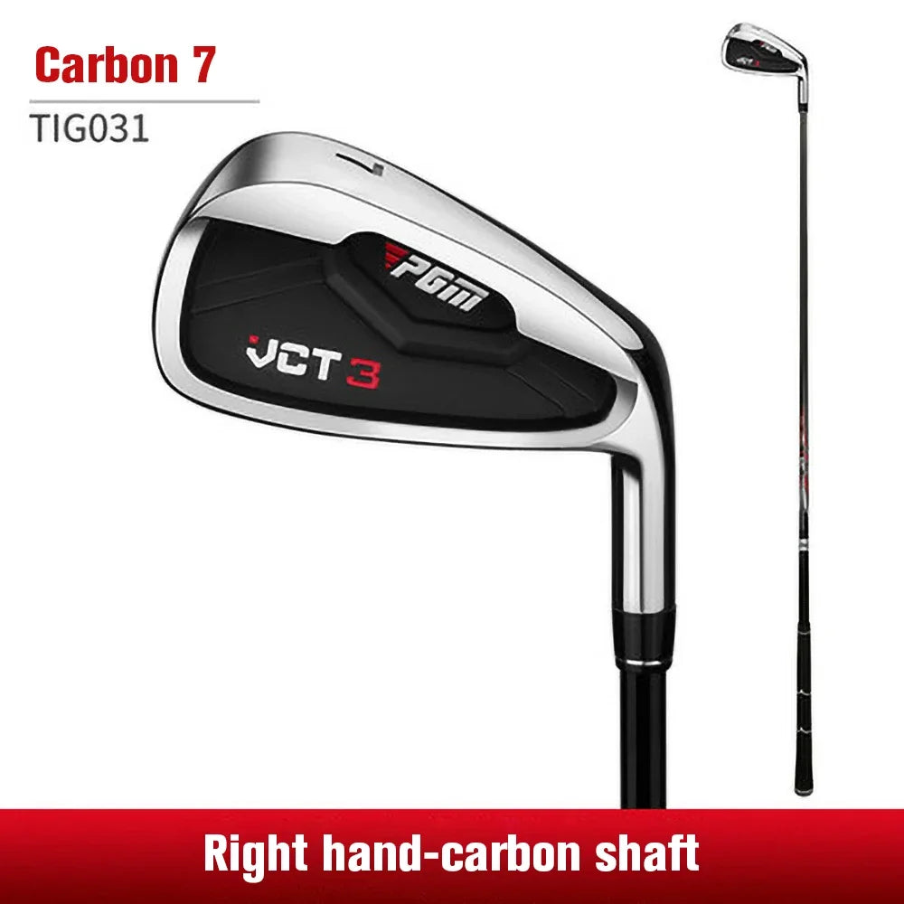 PGM VCT3 Men's Golf Clubs Stainless Steel 5/6/7/8/9/P/S Right Handed Professional Pole TIG031 Wholesale