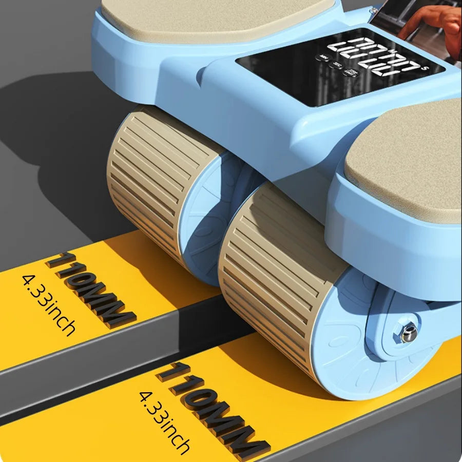 Four-Wheel Abdominal Roller New Design