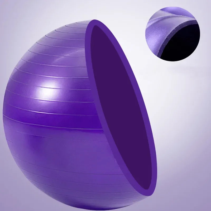 45-85cm Big Yoga Ball PVC Inflatable Yoga Exercise Ball