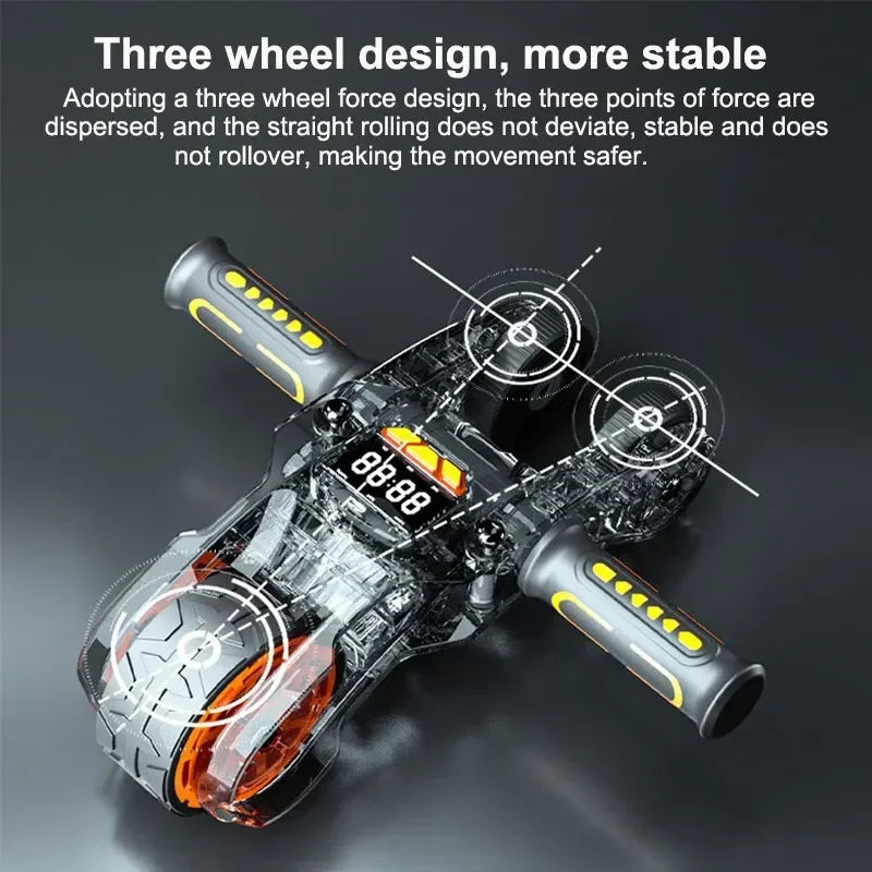 Folding Abdominal Wheel Training Equipment