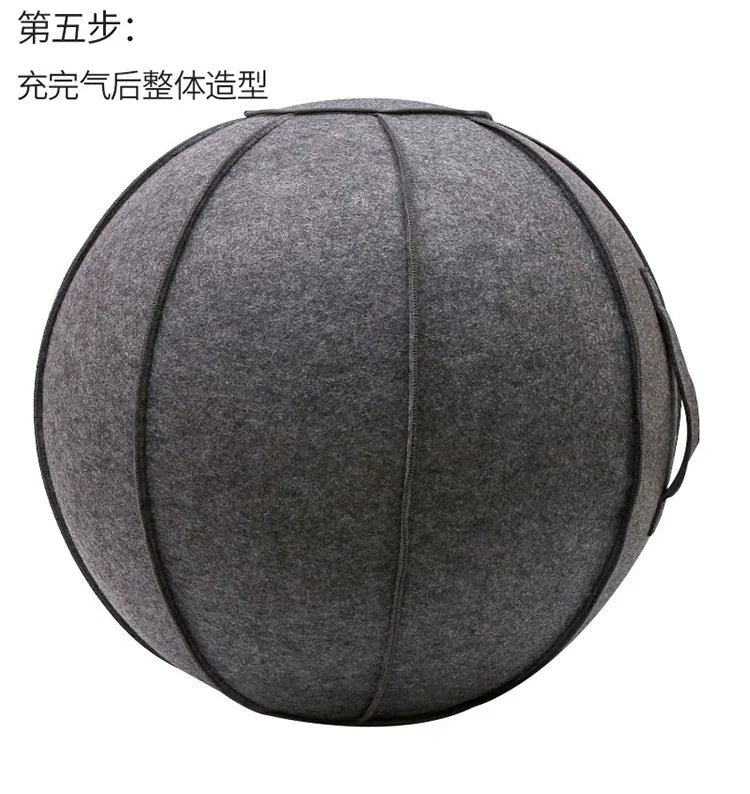 Yoga Ball With Cover Home Fitness