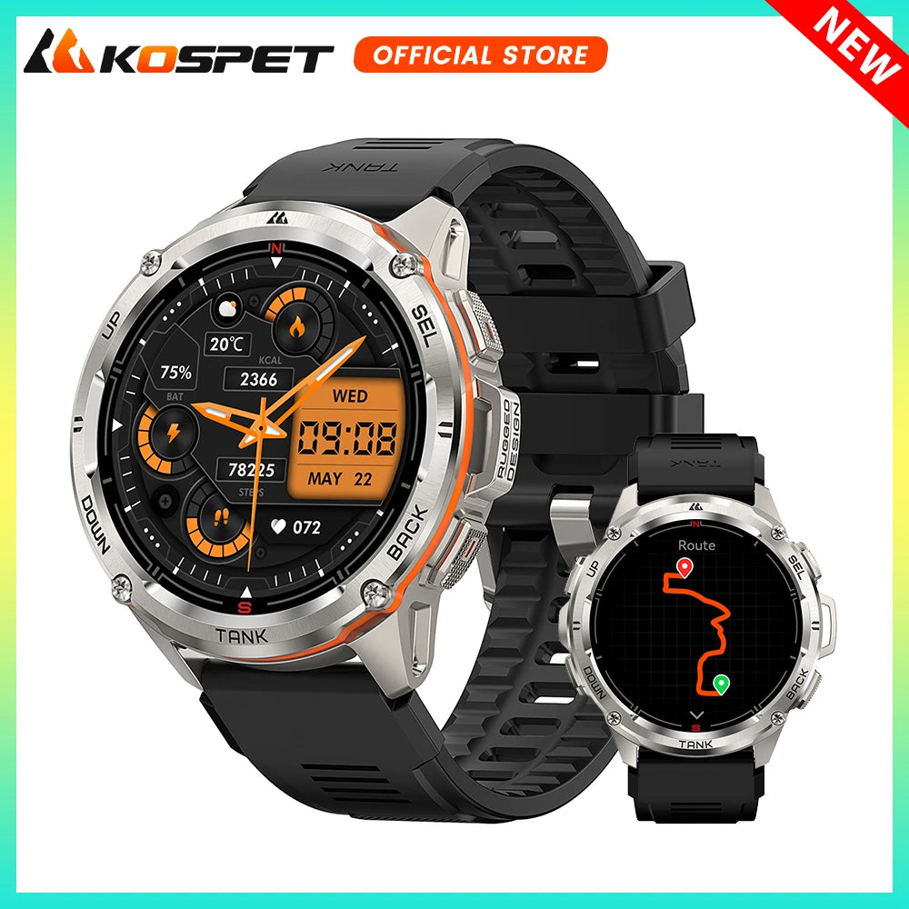 Original KOSPET TANK T3 Ultra Smart Watches