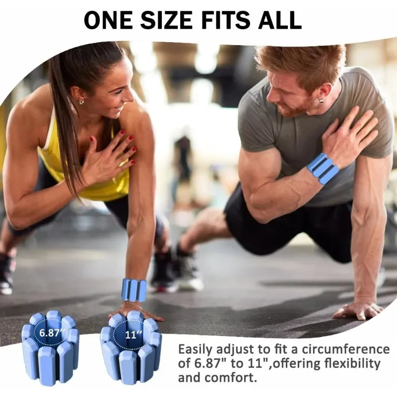 Adjustable Wrist & Ankle Weights for Women Men