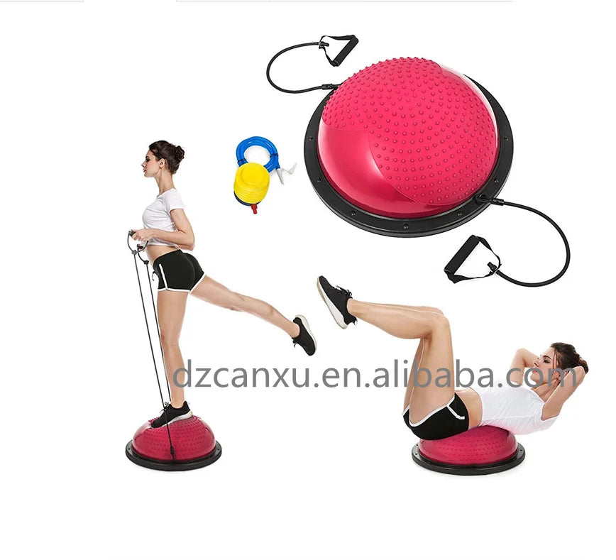 Yoga Pilates Exercise exercise ball half