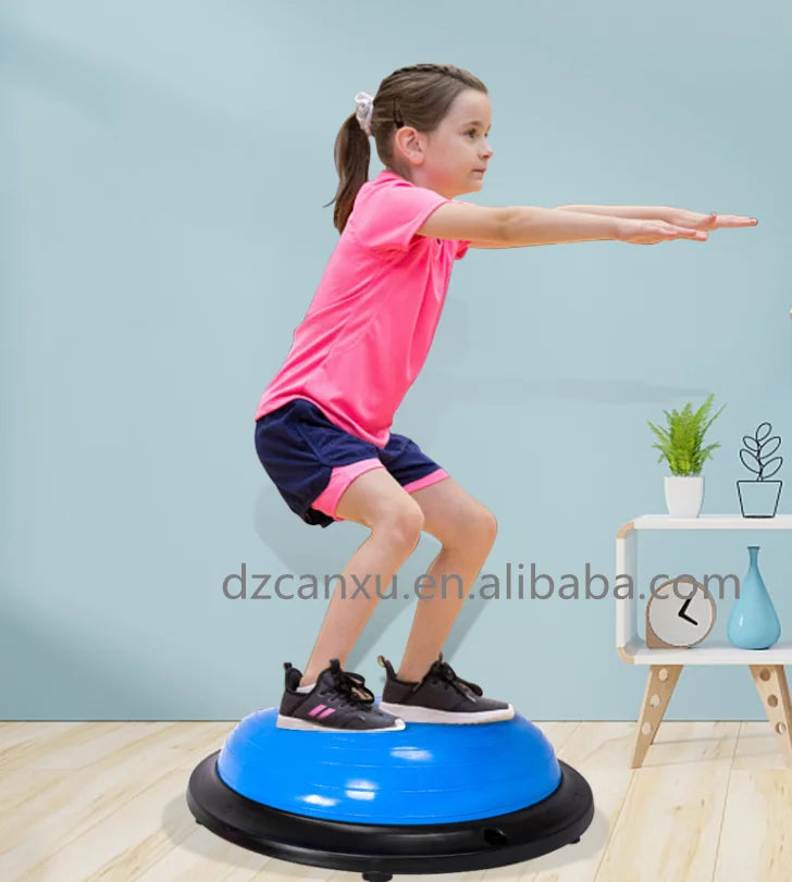 Yoga Pilates Exercise exercise ball half