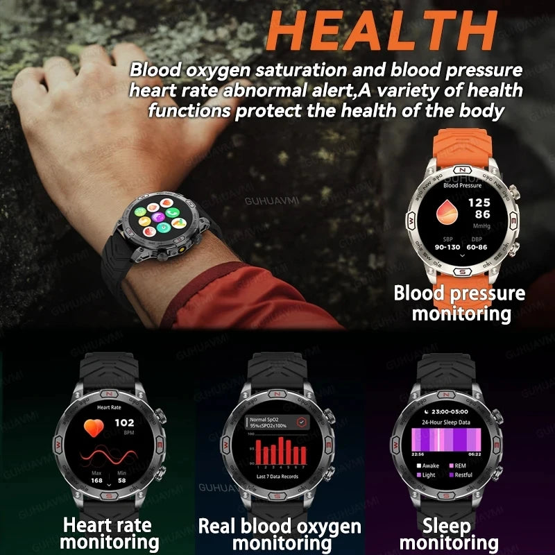 AMOLED HD Screen Heart Rate IP68
