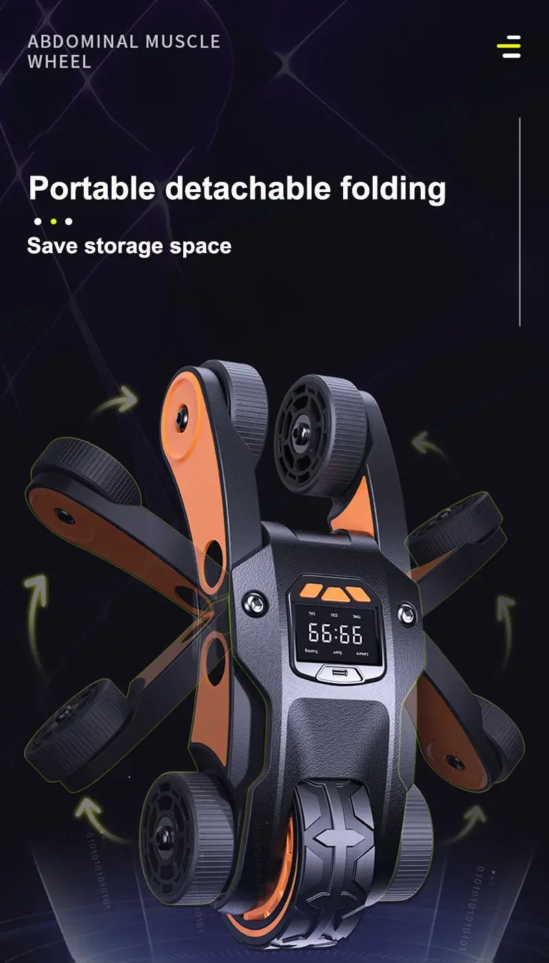Folding Abdominal Wheel Training Equipment