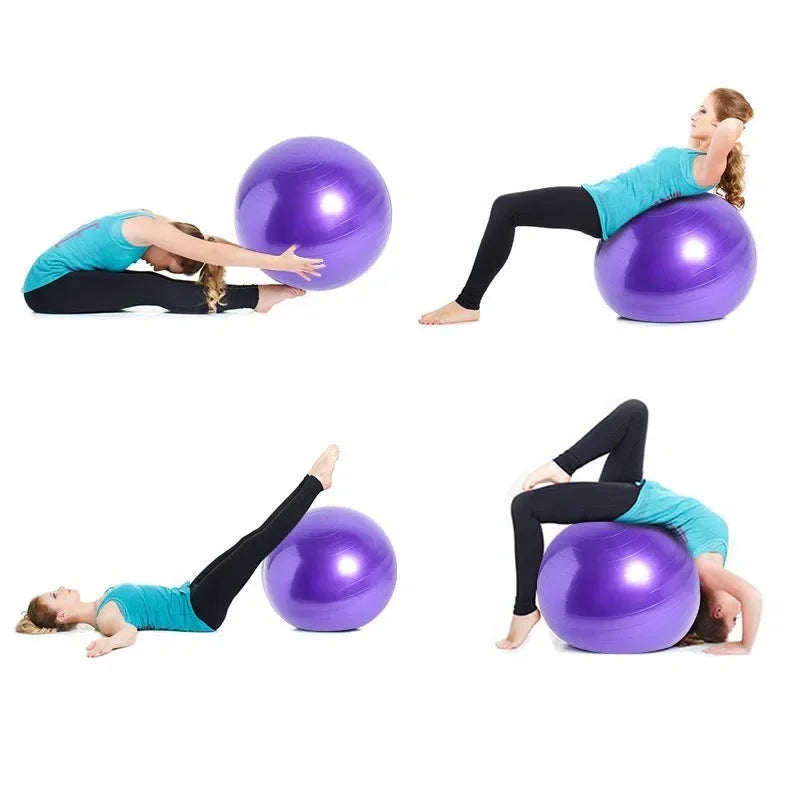 45-85cm Big Yoga Ball PVC Inflatable Yoga Exercise Ball