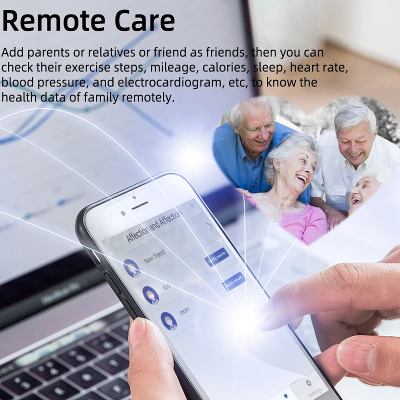 Blood Pressure Blood Oxygen Body Temperature Heart Rate Monitor