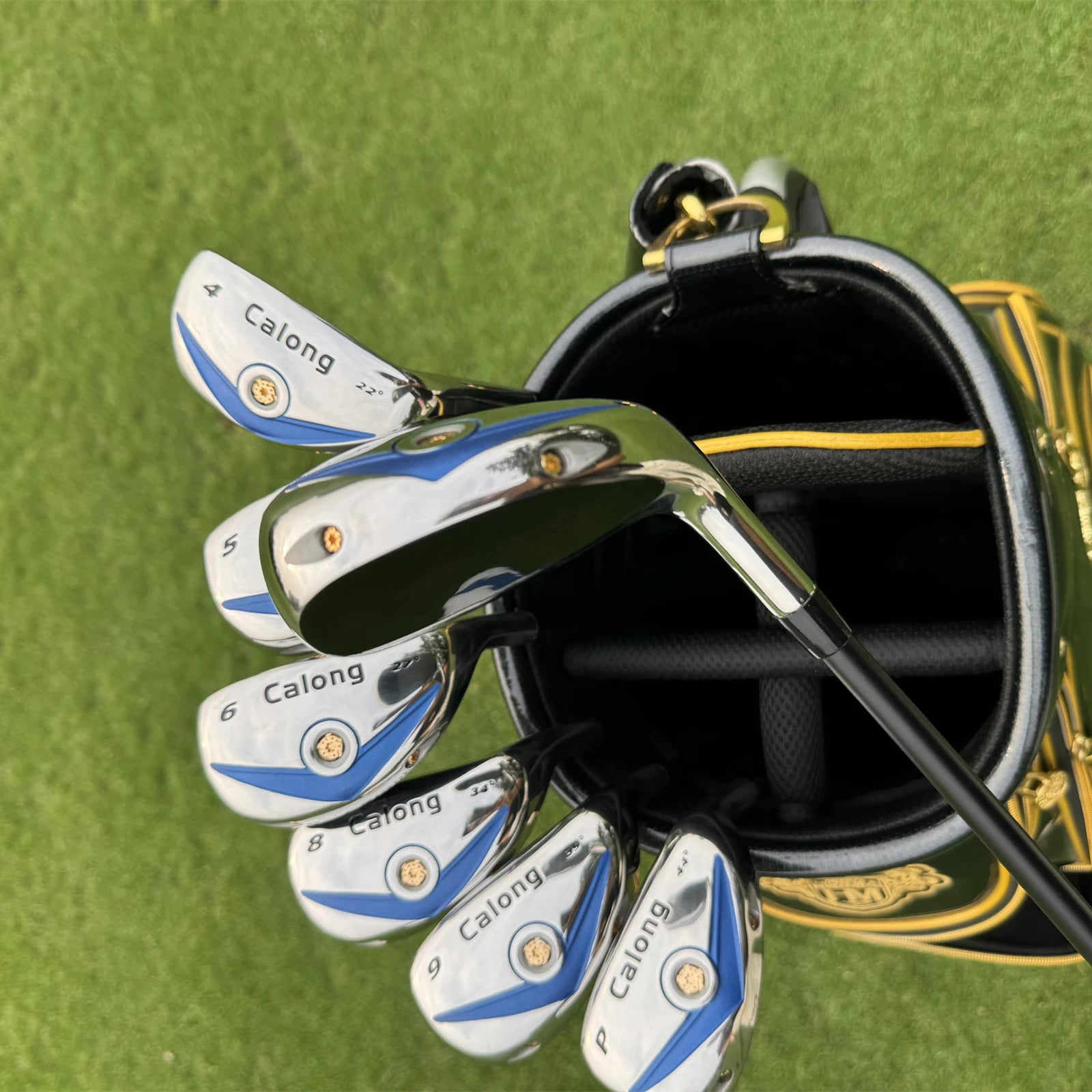 Super Calong Golf Hybrid Irons Woods 4 5 6 7 8 9 P With R/S/A Flex Graphite Shaft RH Golf Clubs