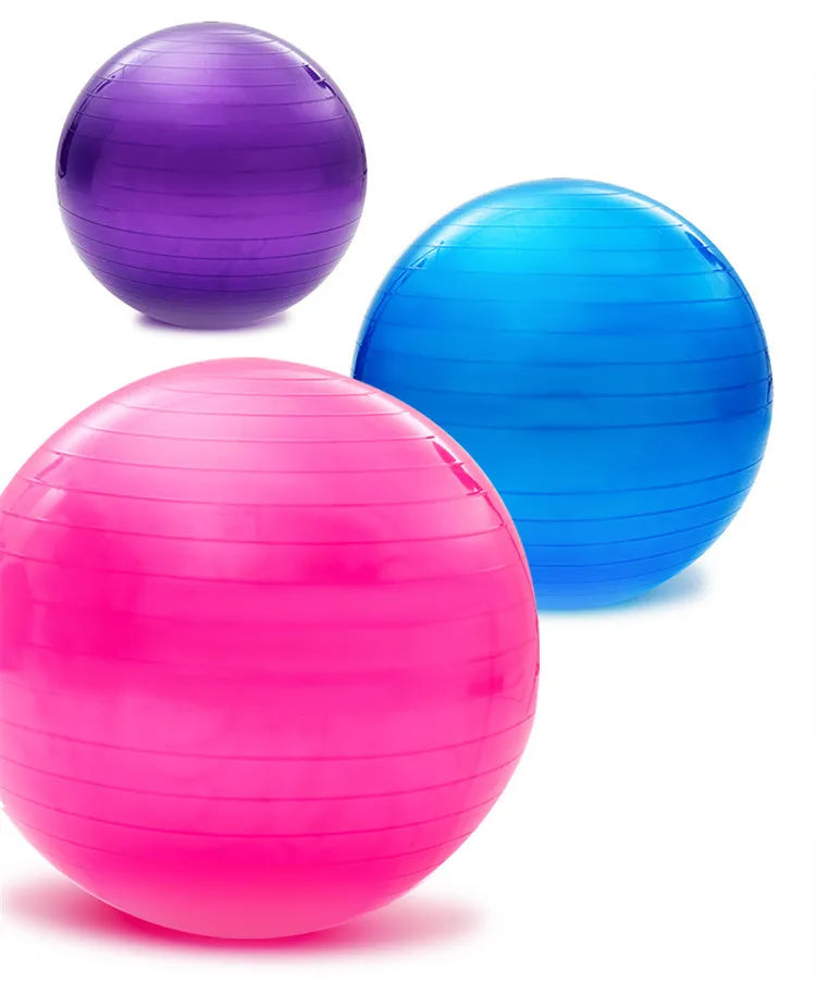 45-85cm Big Yoga Ball PVC Inflatable Yoga Exercise Ball