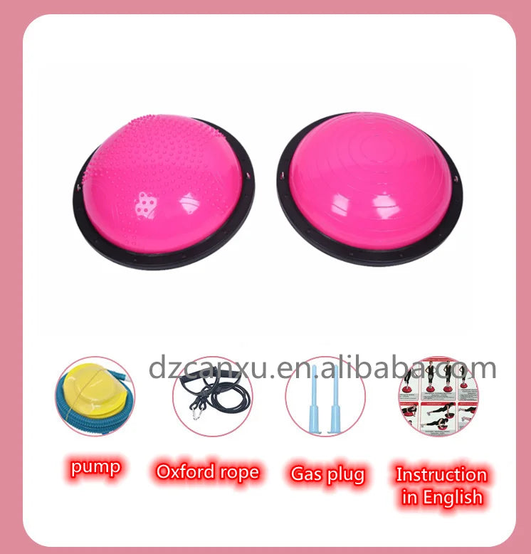 Yoga Pilates Exercise exercise ball half