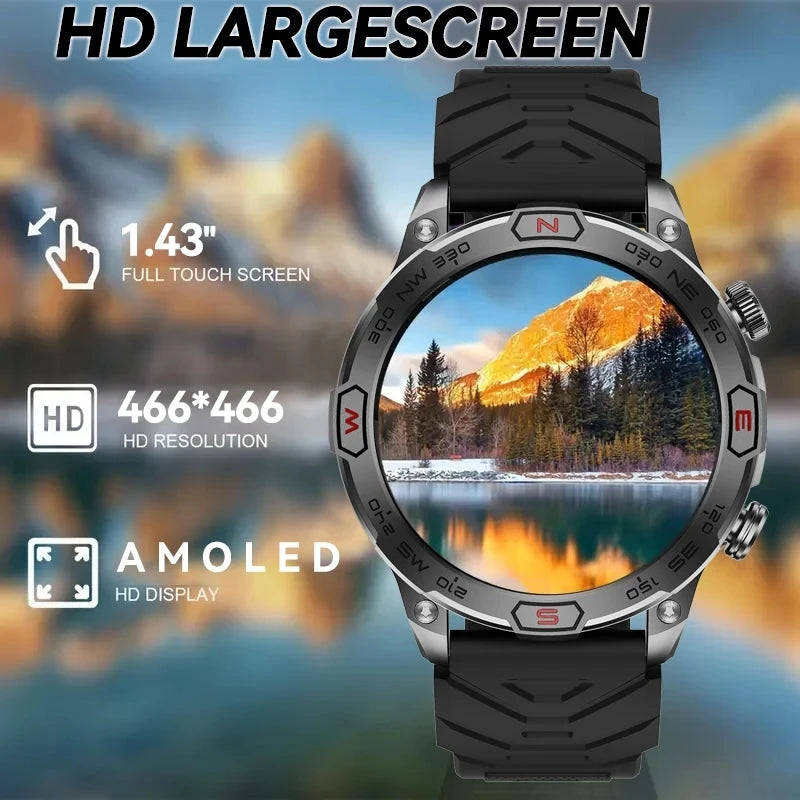 AMOLED HD Screen Heart Rate IP68
