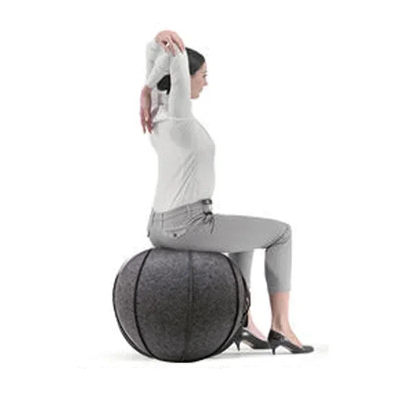 Yoga Ball With Cover Home Fitness