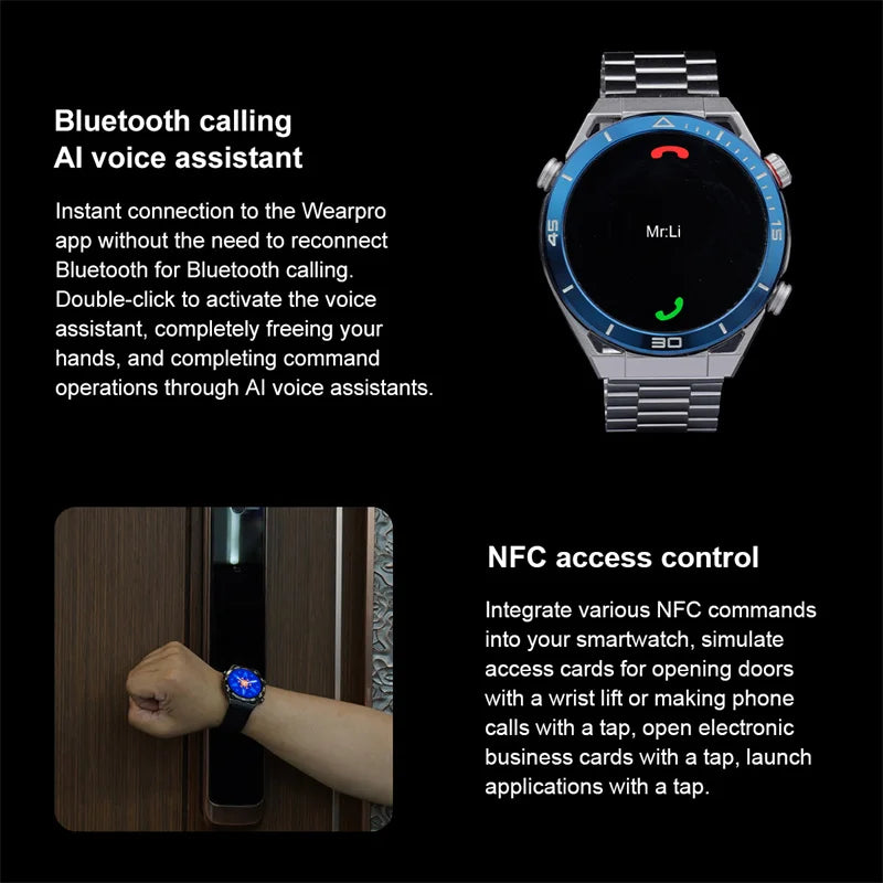 2024 New GPS Sports Smart Watch Men AMOLED