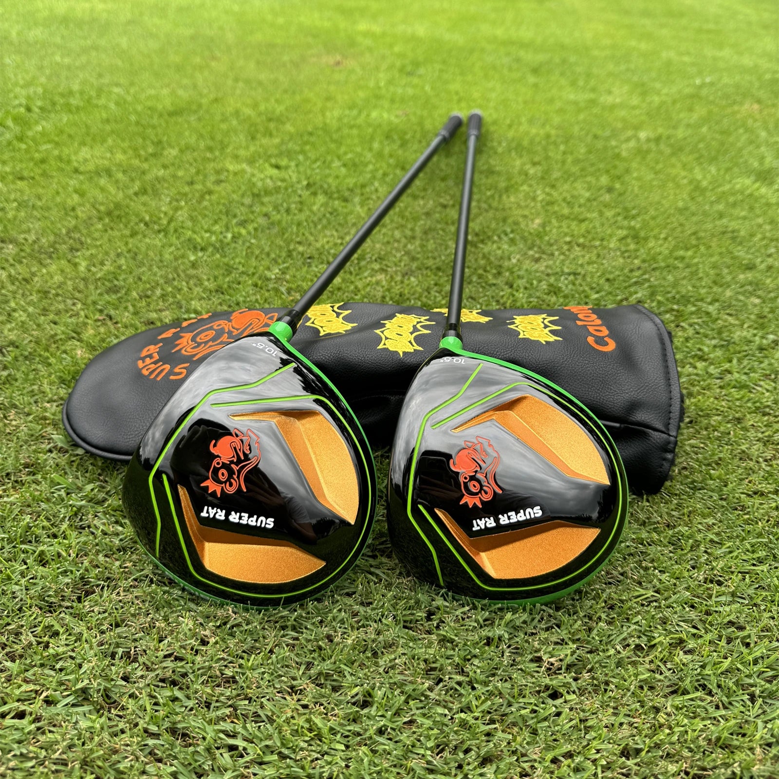 Calong Super Rat Golf Driver 10.5 Degree With 65g Graphite SR Flex Shaft Headcover RH Golf Clubs