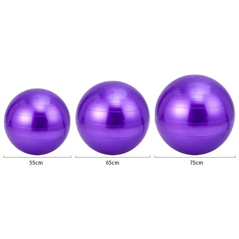 45-85cm Big Yoga Ball PVC Inflatable Yoga Exercise Ball