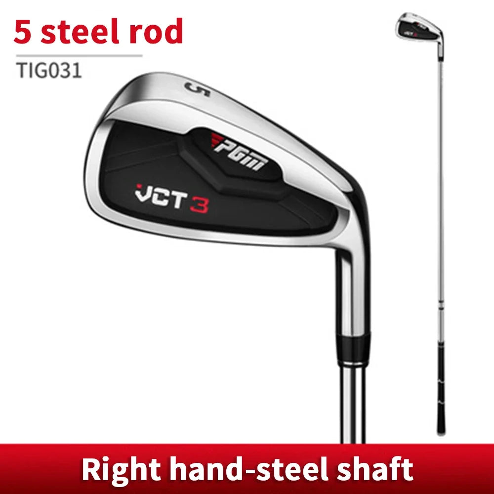 PGM VCT3 Men's Golf Clubs Stainless Steel 5/6/7/8/9/P/S Right Handed Professional Pole TIG031 Wholesale