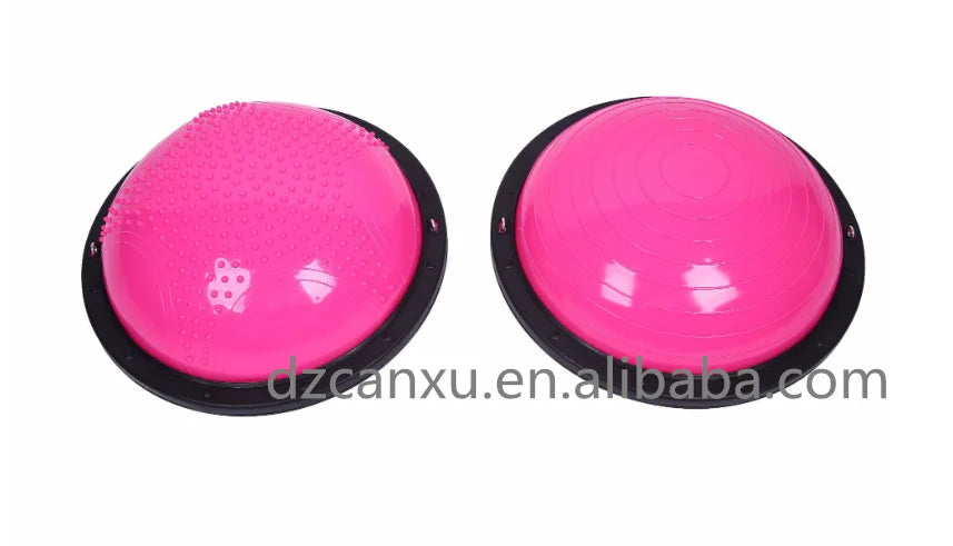 Yoga Pilates Exercise exercise ball half