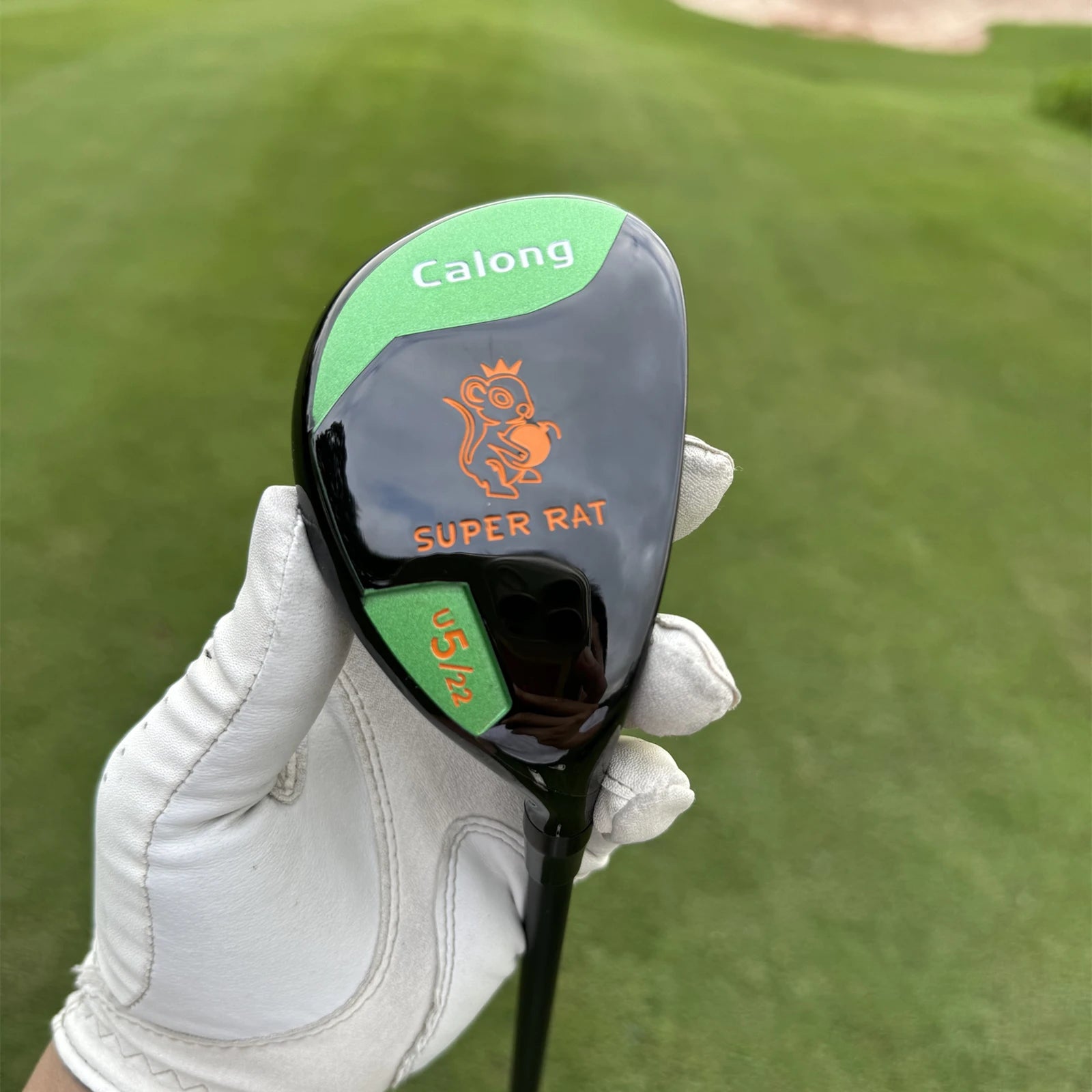 Super Rat Golf Hybrids 18 22 26 30 Degree With 65g SR Flex Graphite Shaft Headcover Rescue RH Golf Clubs